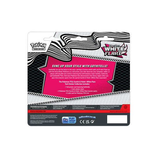 White Flare - Tech Sticker Collection - Gothitelle