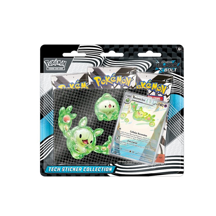 Black Bolt Tech Sticker Collection Reuniclus